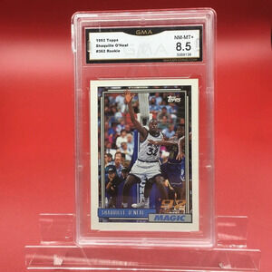 1992 Topps Shaquille O’Neal Gem Mint 8.5 Card